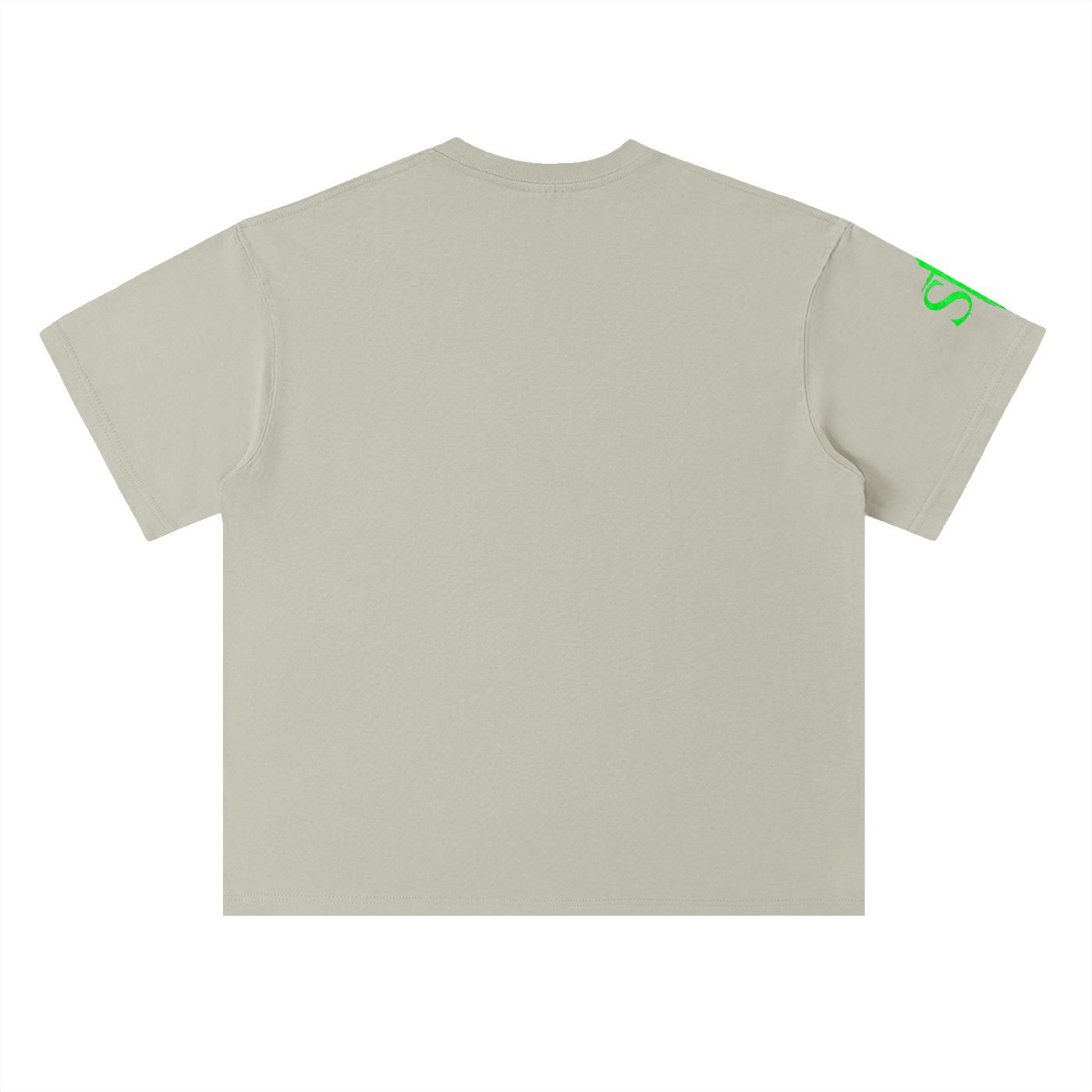 Saved Club (Green) Heavyweight Drop Shoulder T-Shirt - Image 6