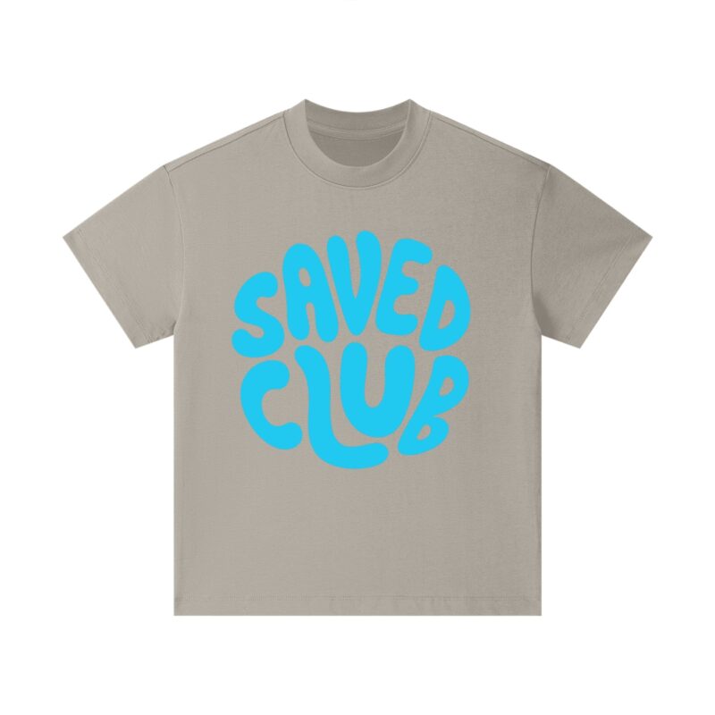 Saved Club (Blue) Pure Cotton Kids T-Shirt