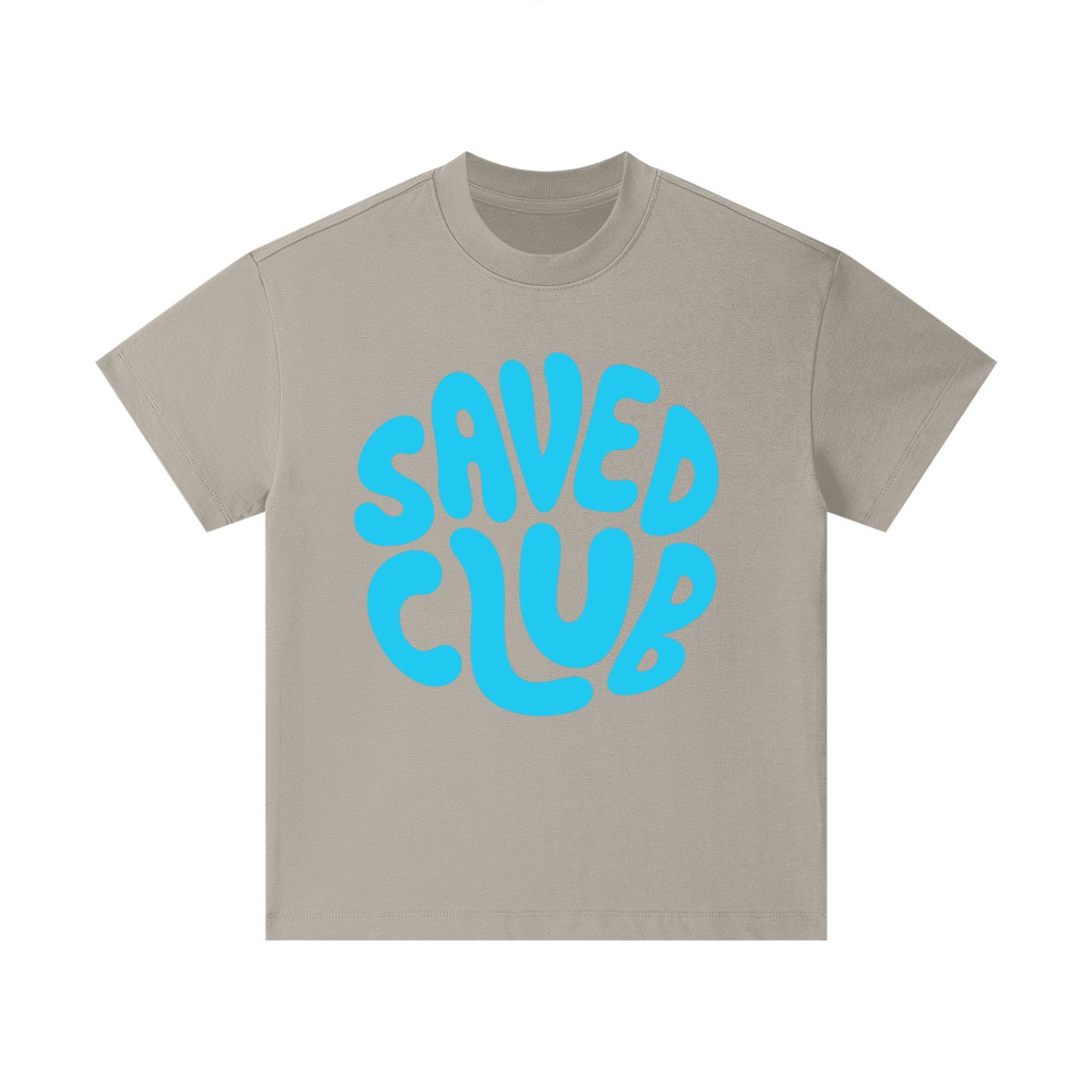 Saved Club (Blue) Pure Cotton Kids T-Shirt - Image 9