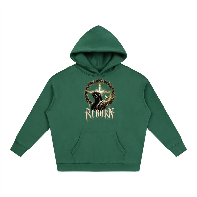 Classic Reborn Oversize Fleeced Hoodie