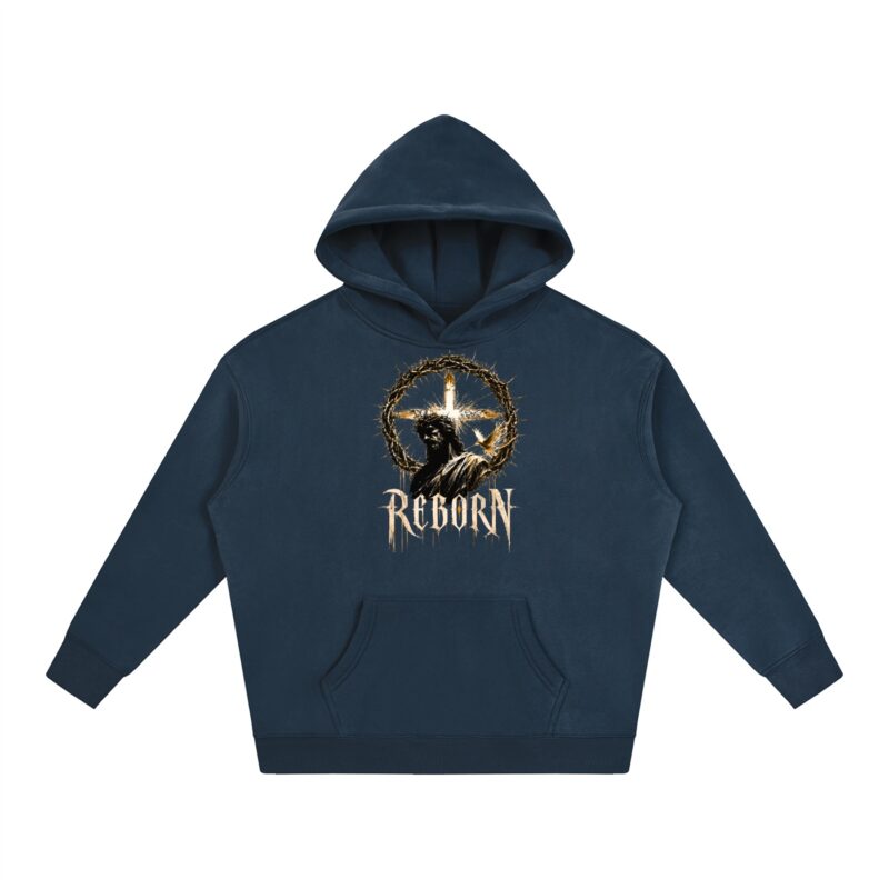 Classic Reborn Oversize Fleeced Hoodie