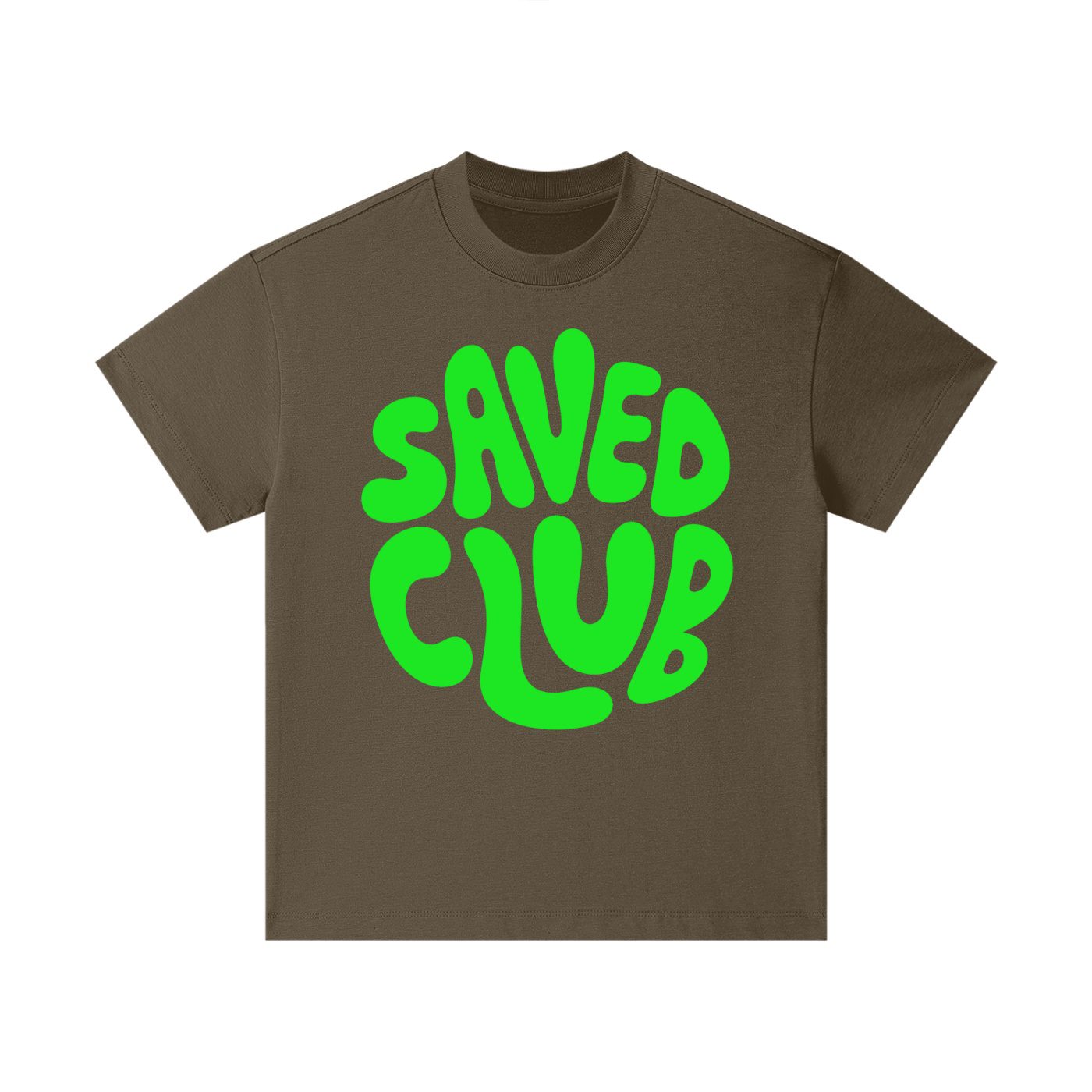 Saved Club (Green) Pure Cotton Kids T-Shirt - Image 9