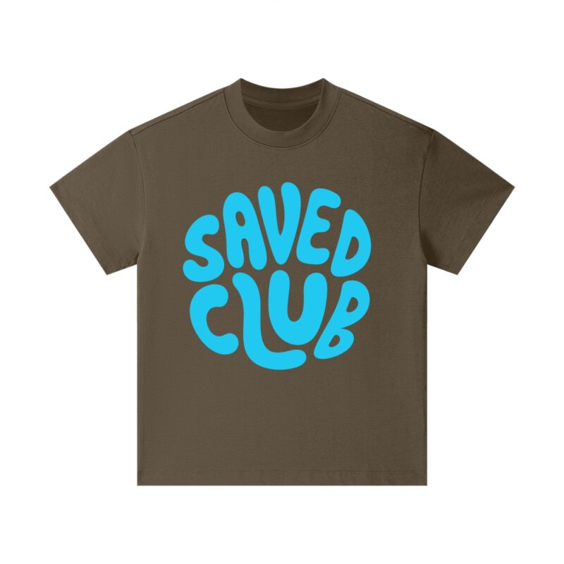 Saved Club (Blue) Pure Cotton Kids T-Shirt