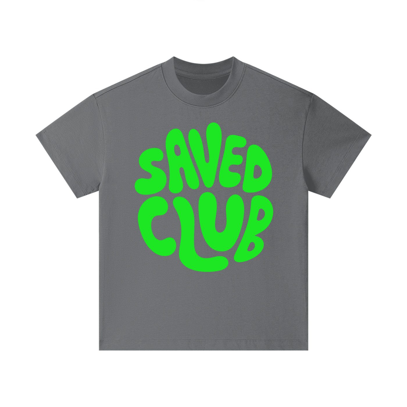 Saved Club (Green) Pure Cotton Kids T-Shirt - Image 13