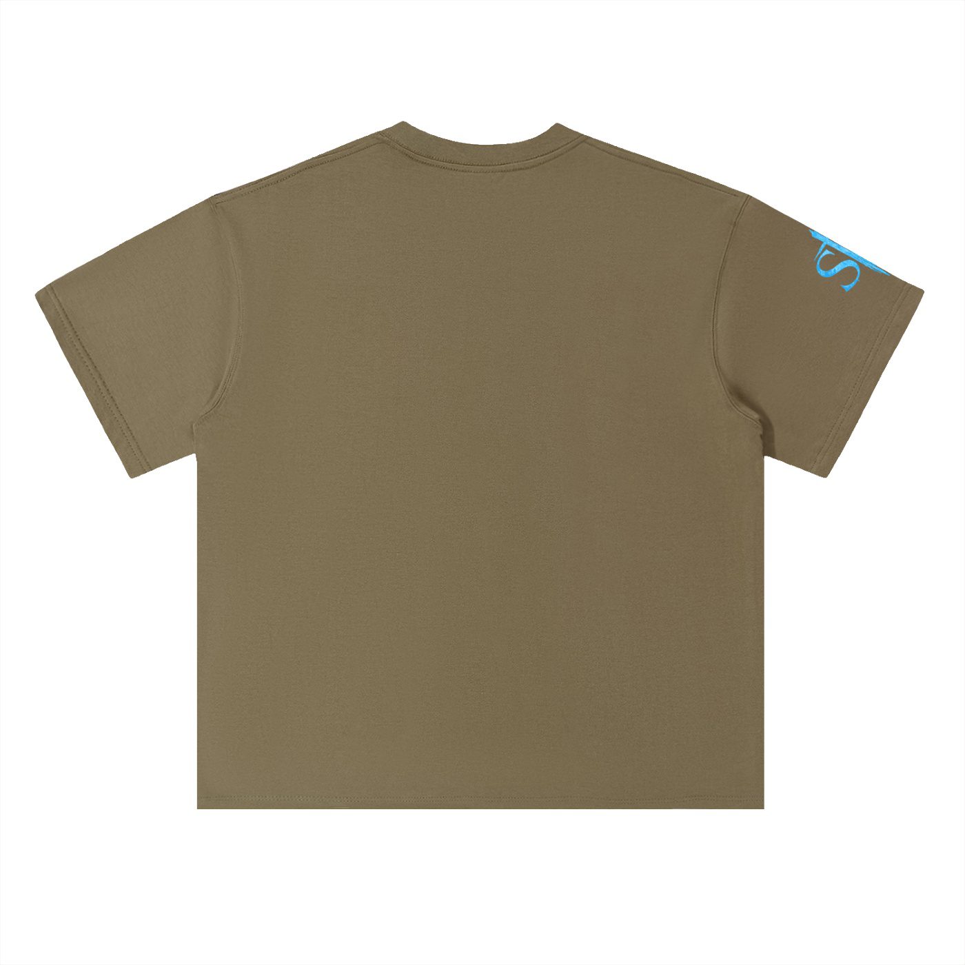 Saved Club (Blue) Heavyweight Drop Shoulder T-Shirt - Image 12