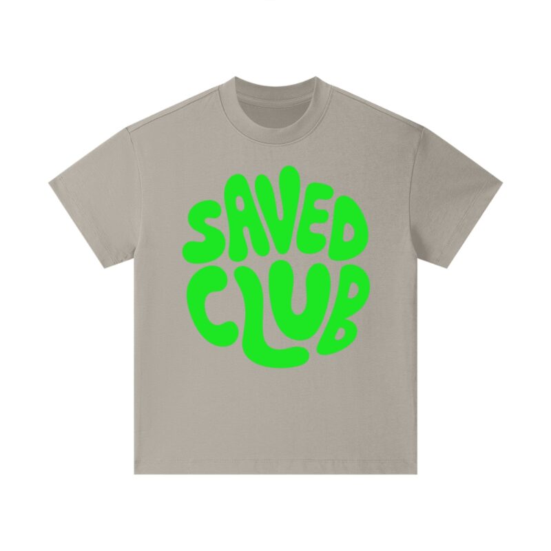 Saved Club (Green) Pure Cotton Kids T-Shirt