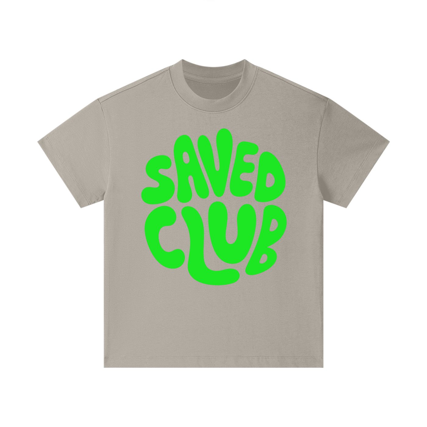 Saved Club (Green) Pure Cotton Kids T-Shirt - Image 7