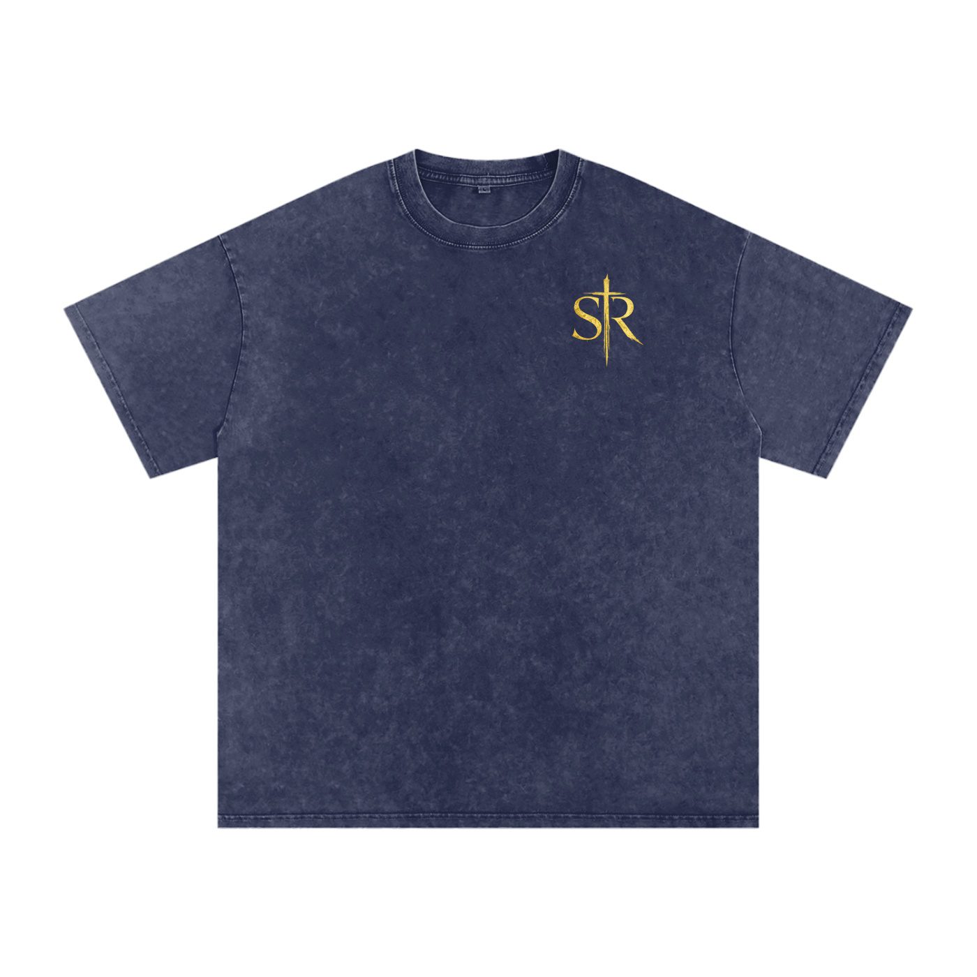 Christ is King Oversized T-Shirt (Snow-washed) - Image 18