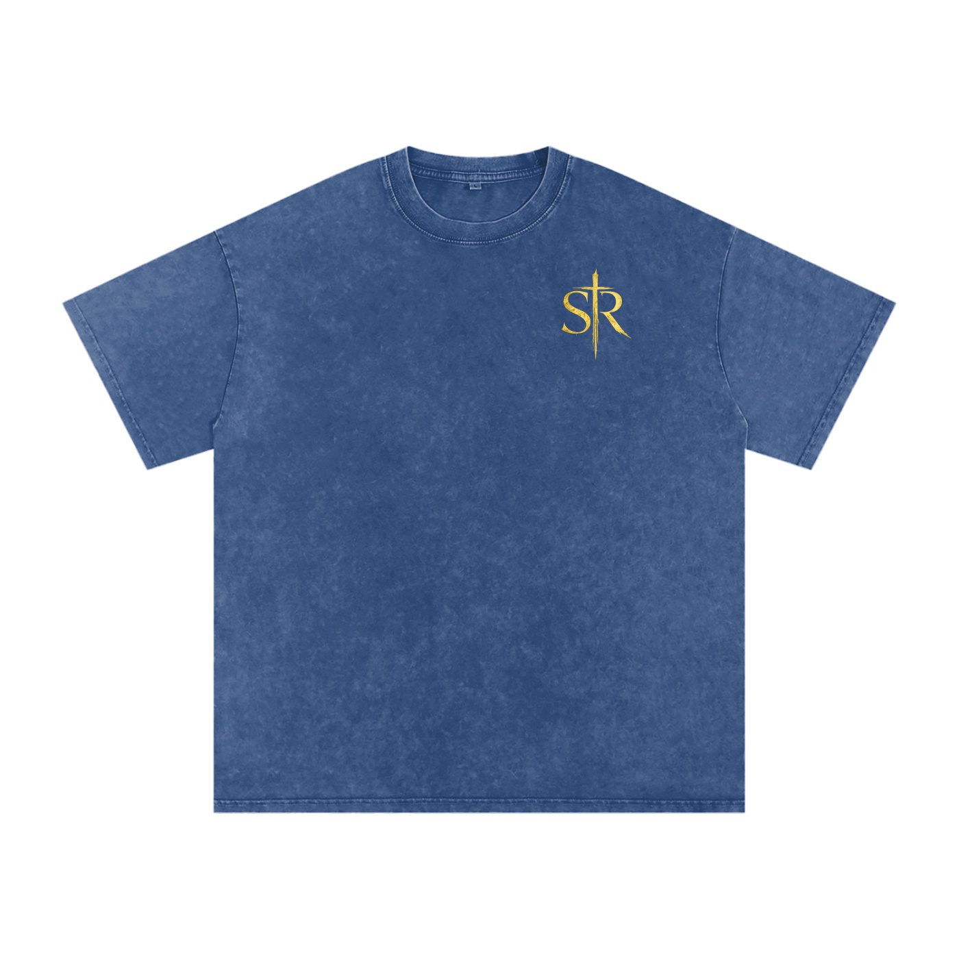 Christ is King Oversized T-Shirt (Snow-washed) - Image 14