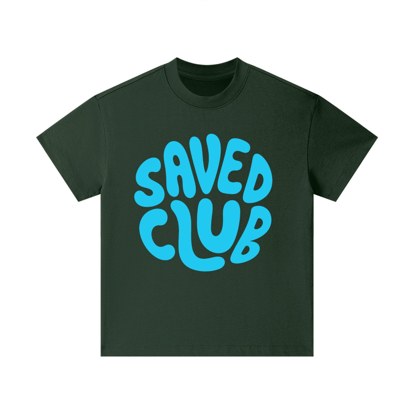 Saved Club (Blue) Pure Cotton Kids T-Shirt - Image 13