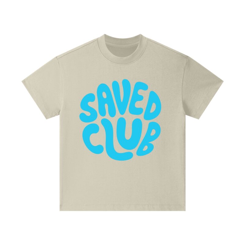 Saved Club (Blue) Pure Cotton Kids T-Shirt