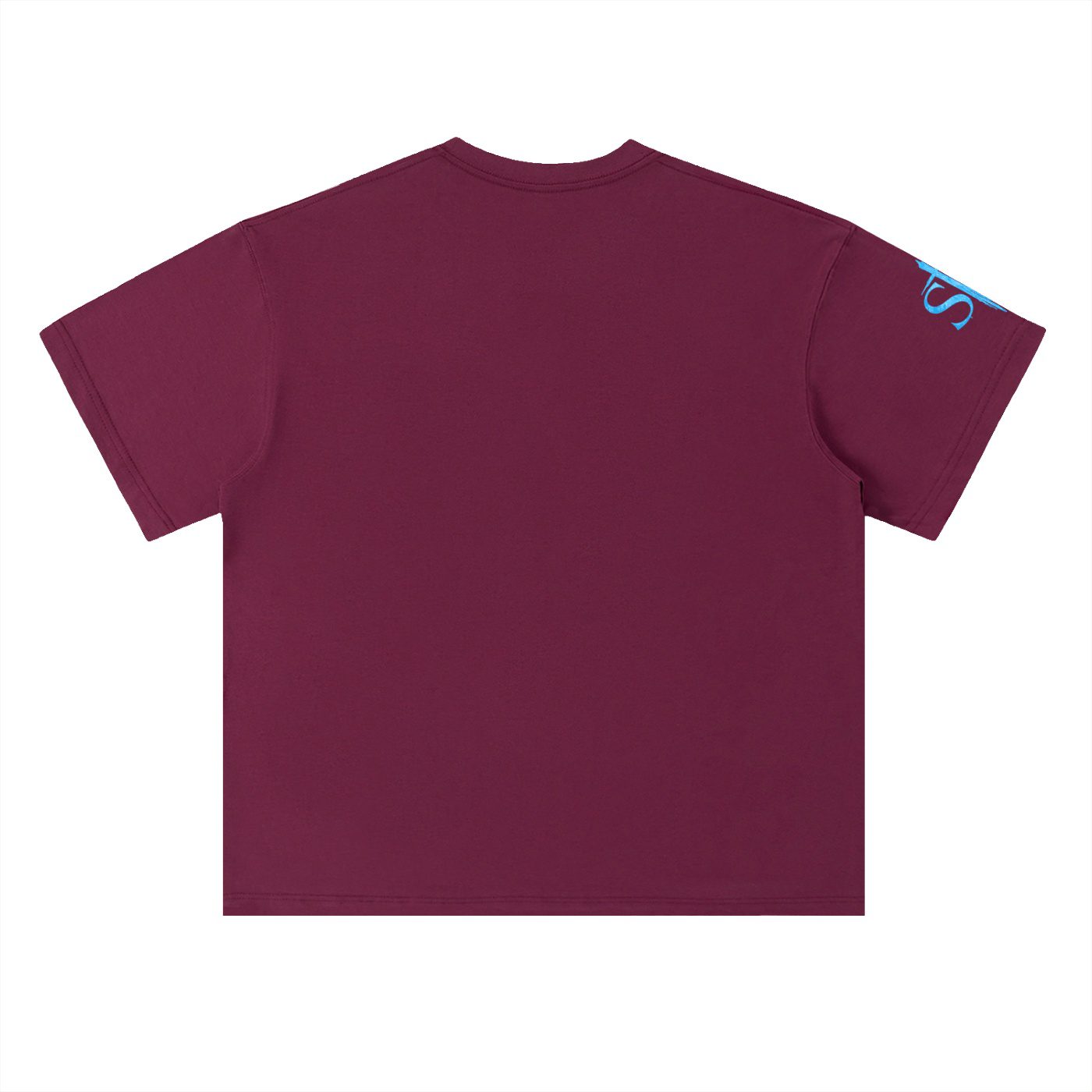 Saved Club (Blue) Heavyweight Drop Shoulder T-Shirt - Image 18