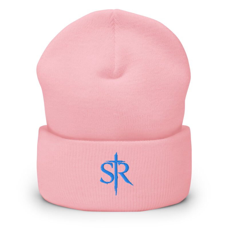 Classic SR Pink Cuffed Beanie