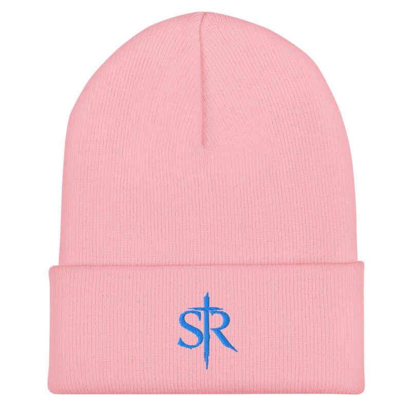 Classic SR Pink Cuffed Beanie