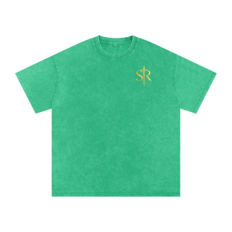 Christ is King Oversized T-Shirt (Snow-washed)