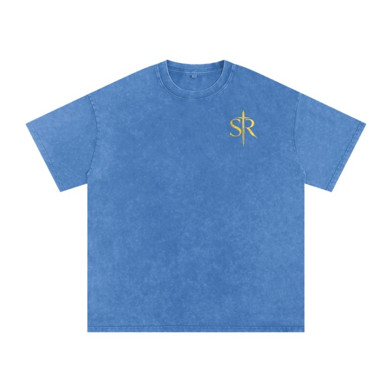Christ is King Oversized T-Shirt (Snow-washed)