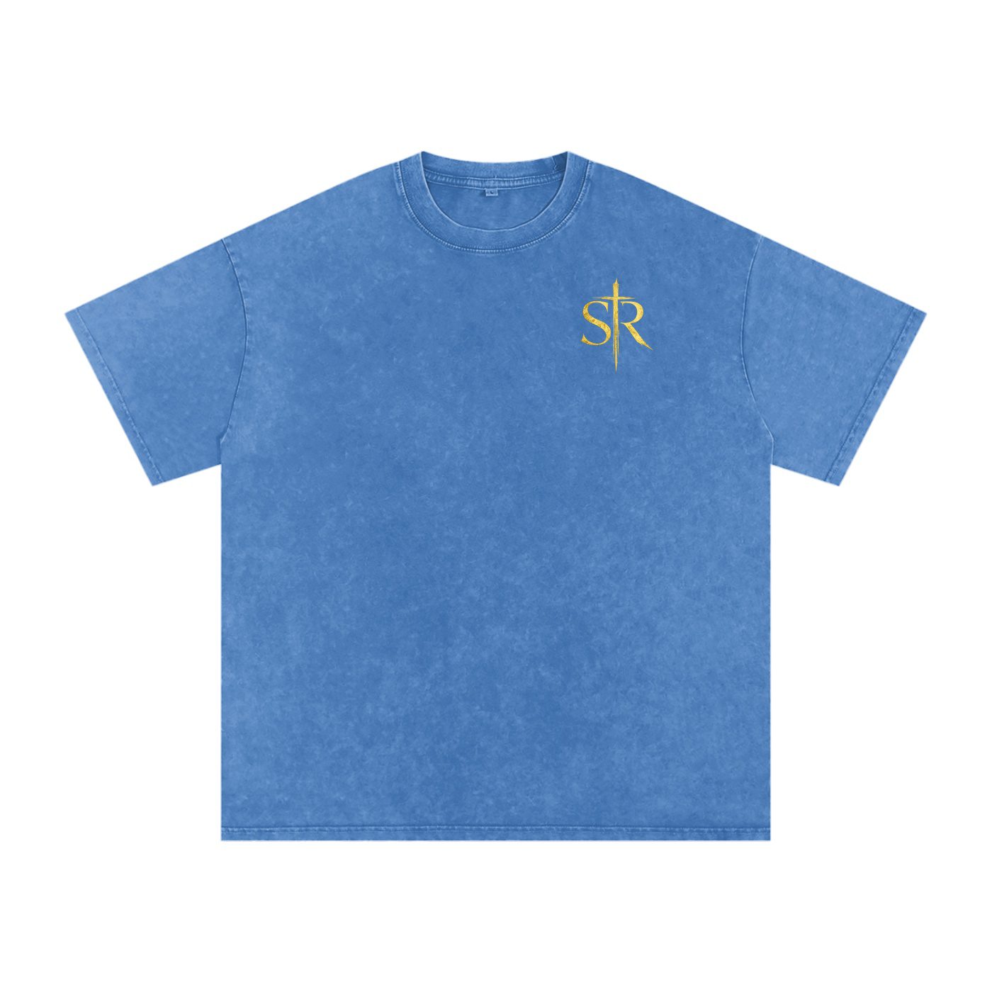 Christ is King Oversized T-Shirt (Snow-washed) - Image 12