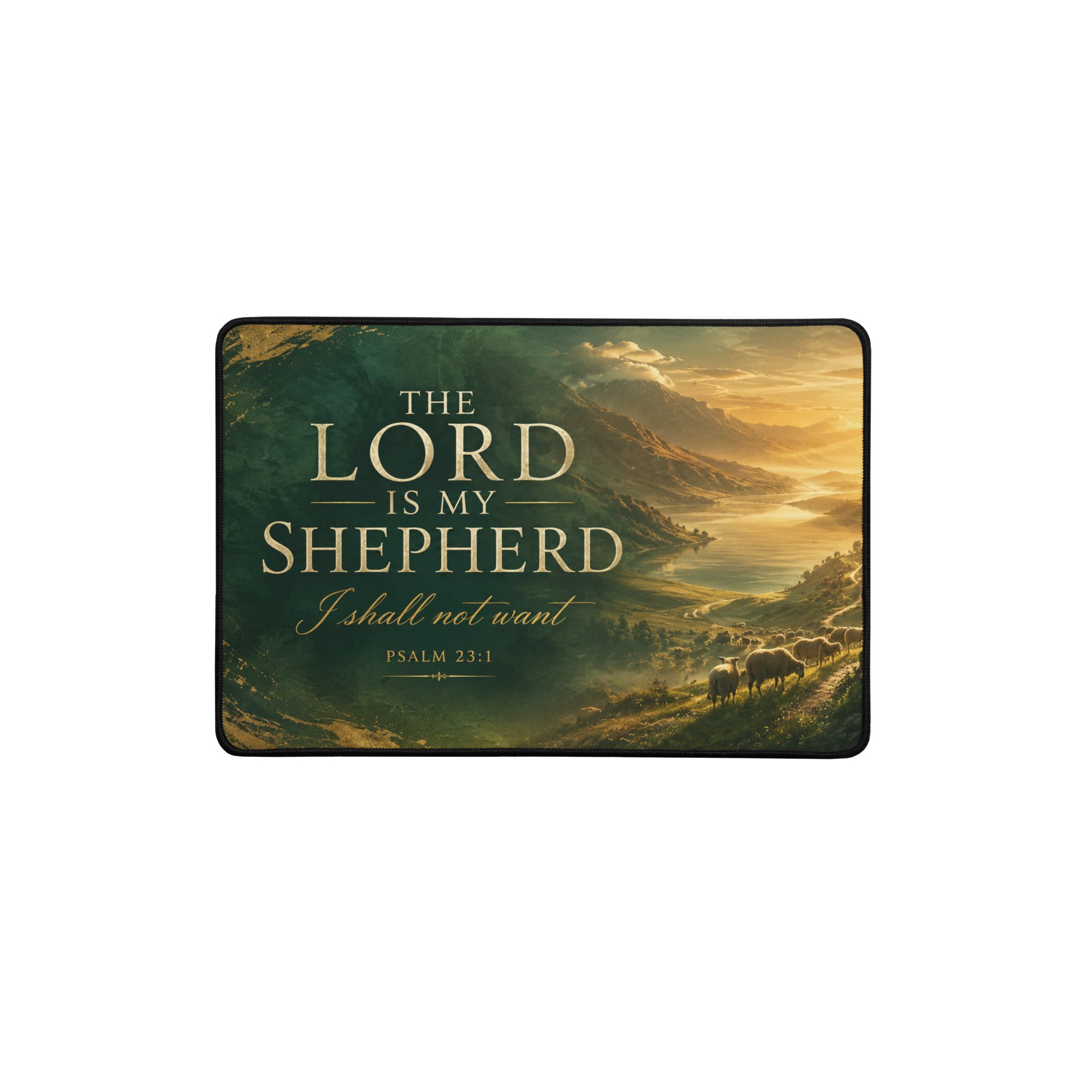 Lord is My Shepherd Desk mat - Image 1