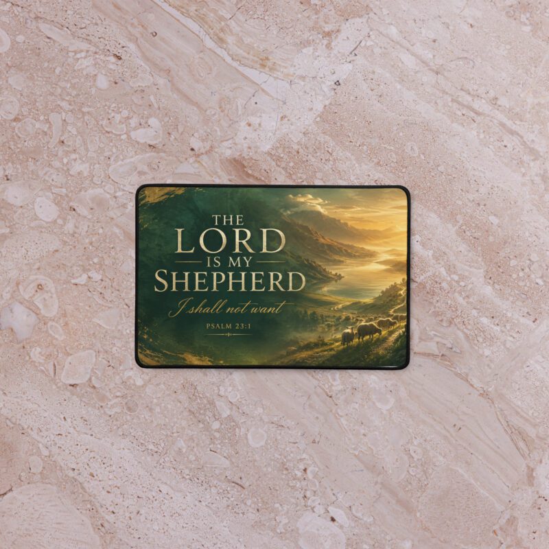 Lord is My Shepherd Desk mat