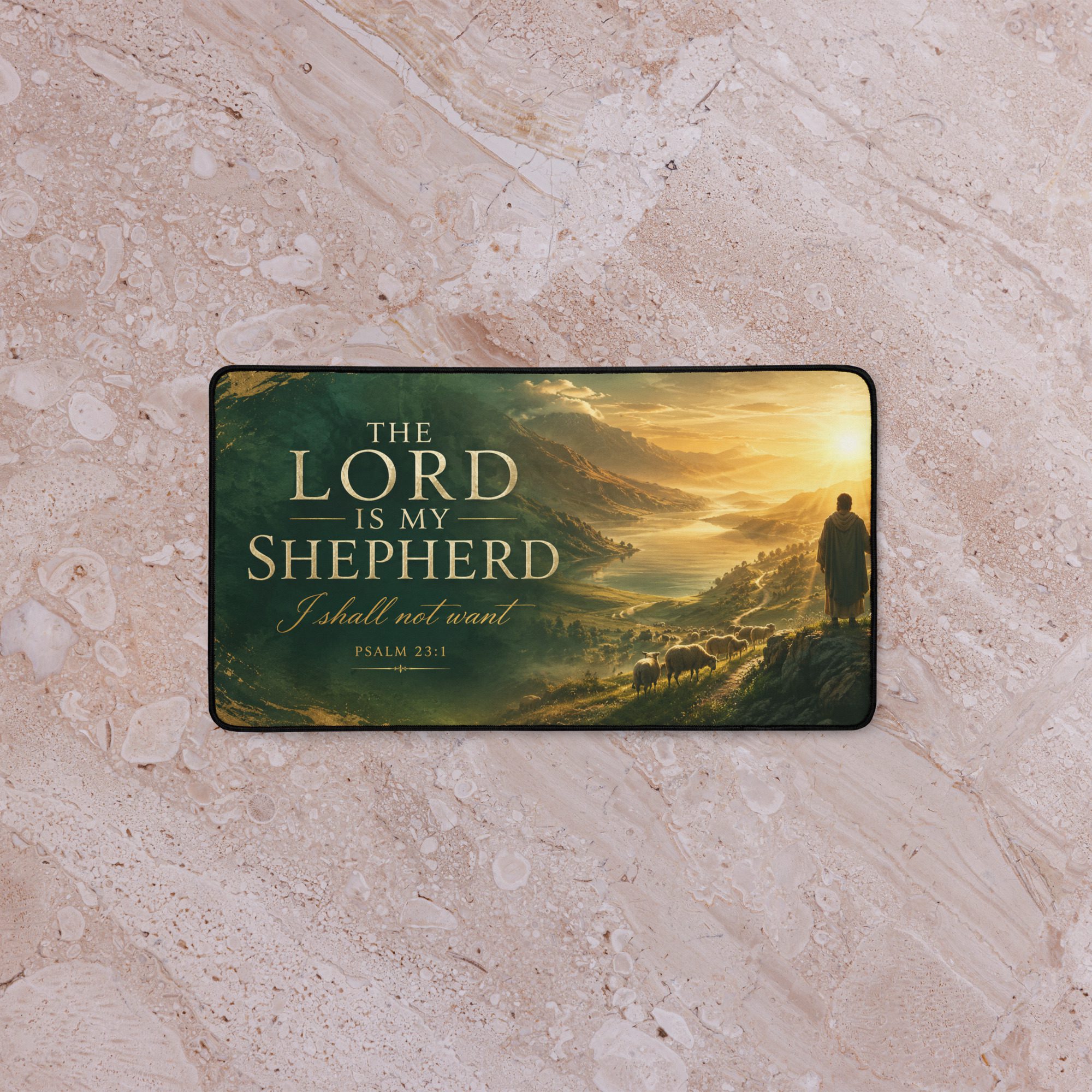 Lord is My Shepherd Desk mat - Image 5