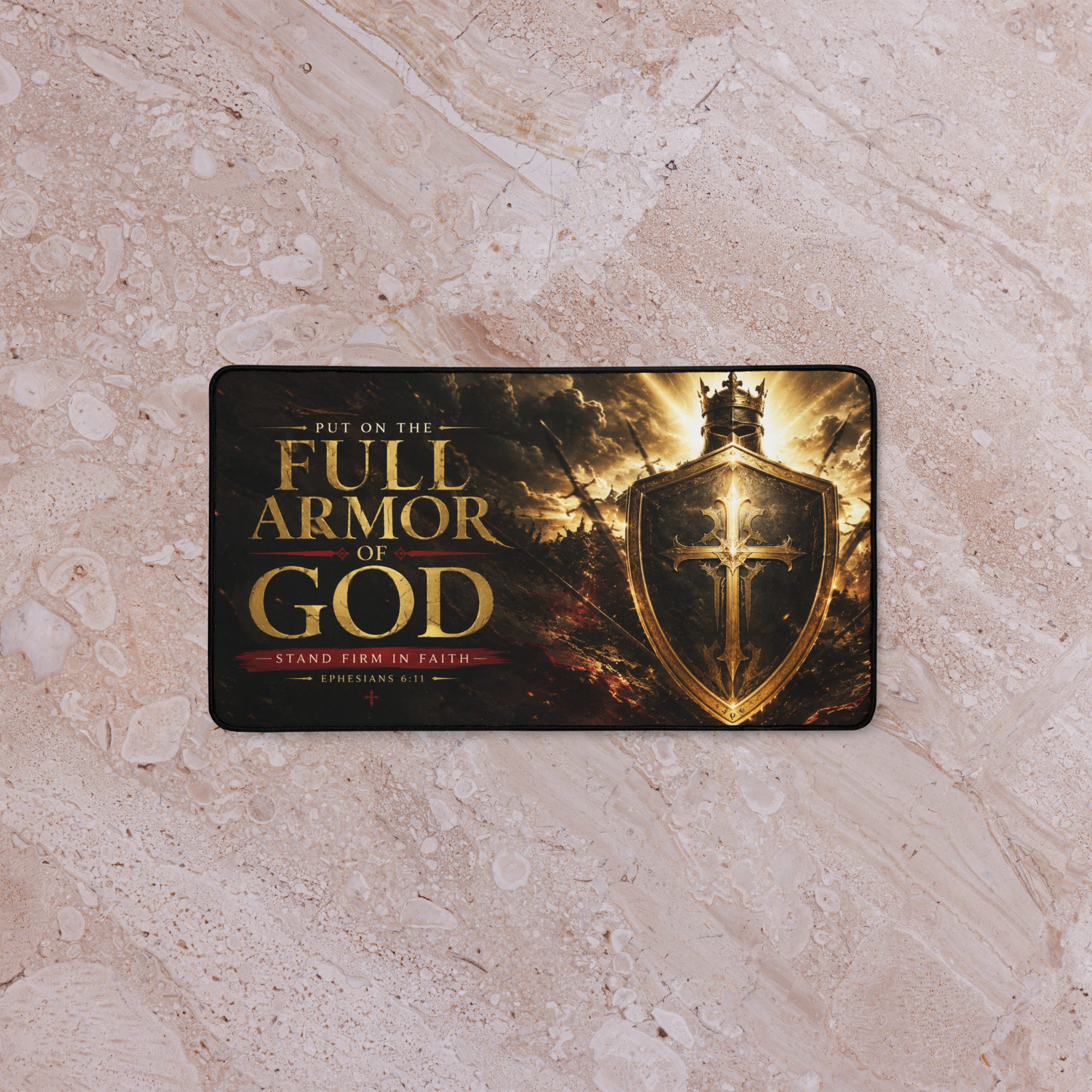 Armor of God Desk mat - Image 1