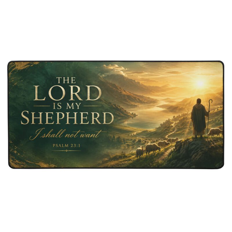 Lord is My Shepherd Desk mat