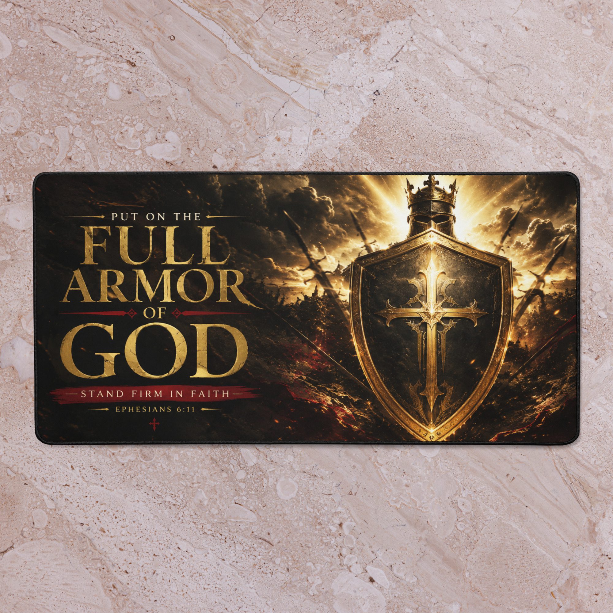 Armor of God Desk mat - Image 4