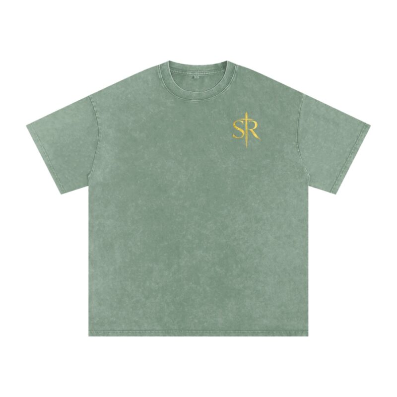 Christ is King Oversized T-Shirt (Snow-washed)