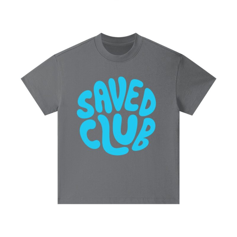 Saved Club (Blue) Pure Cotton Kids T-Shirt