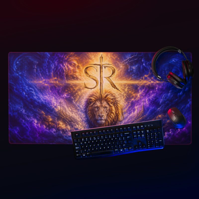 Sr Lion Gaming mouse pad