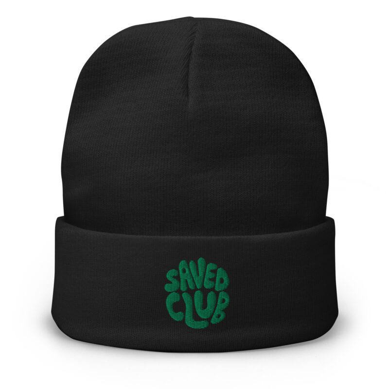 Saved Club (Green) Beanie