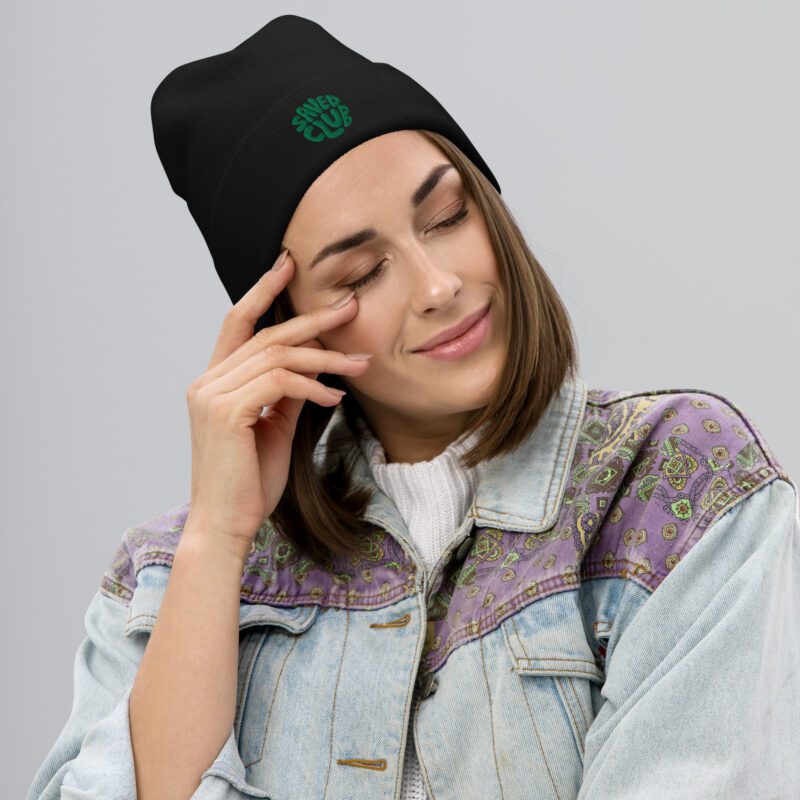 Saved Club (Green) Beanie