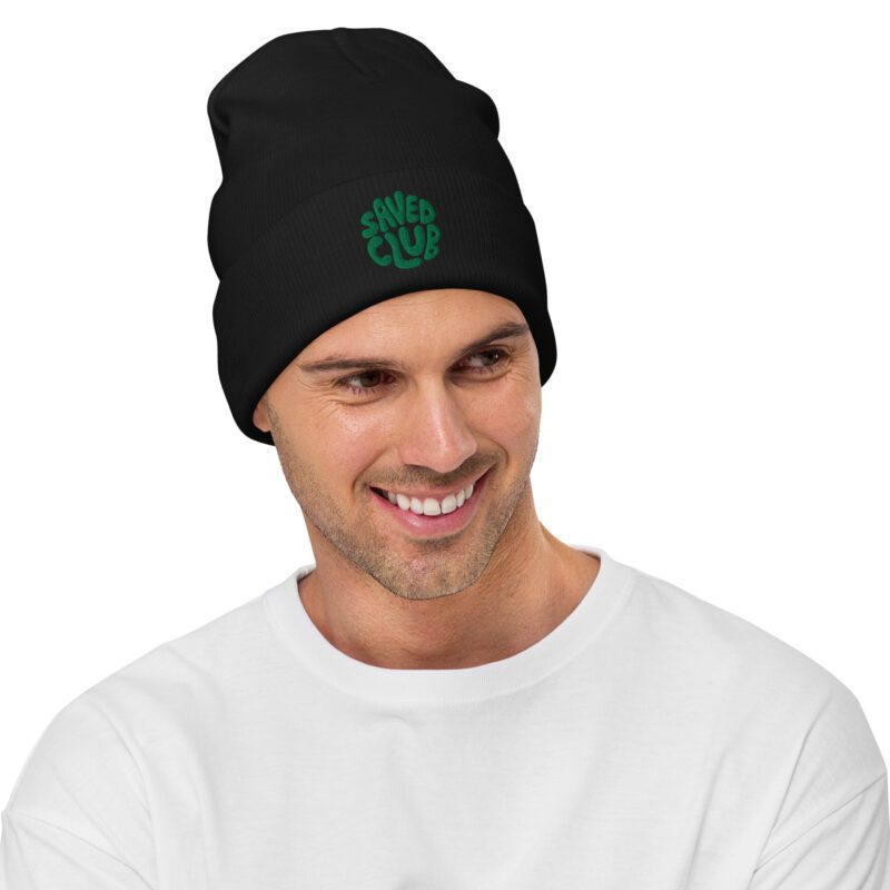 Saved Club (Green) Beanie
