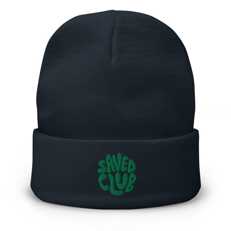 Saved Club (Green) Beanie