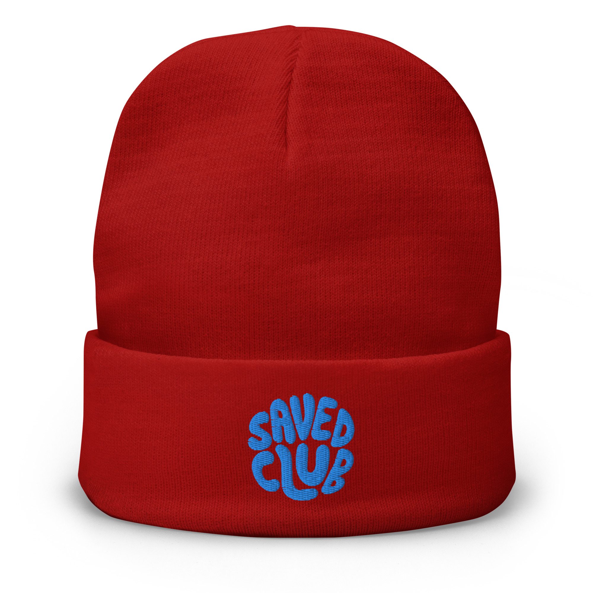 Saved Club (Blue) Beanie - Image 3