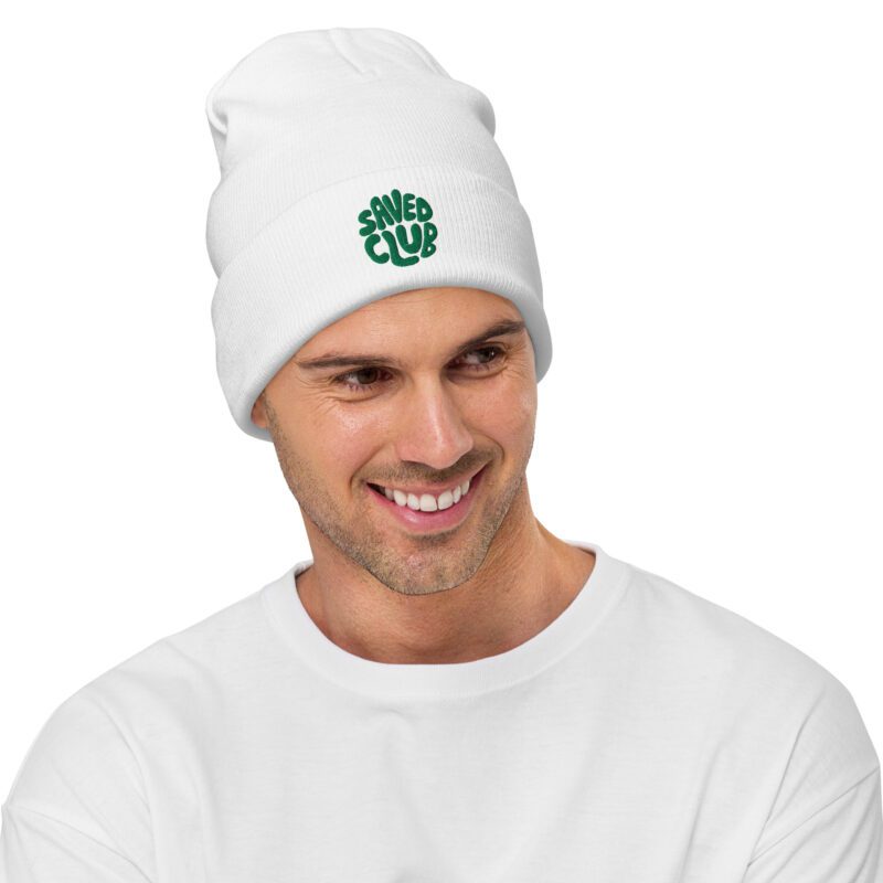 Saved Club (Green) Beanie